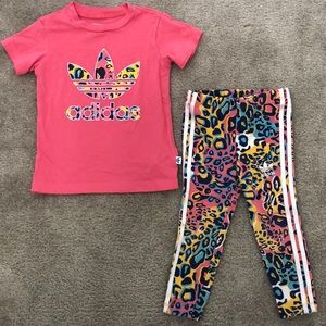 Adidas T-shirt and Pant Set